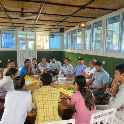 Meeting With Youth Group